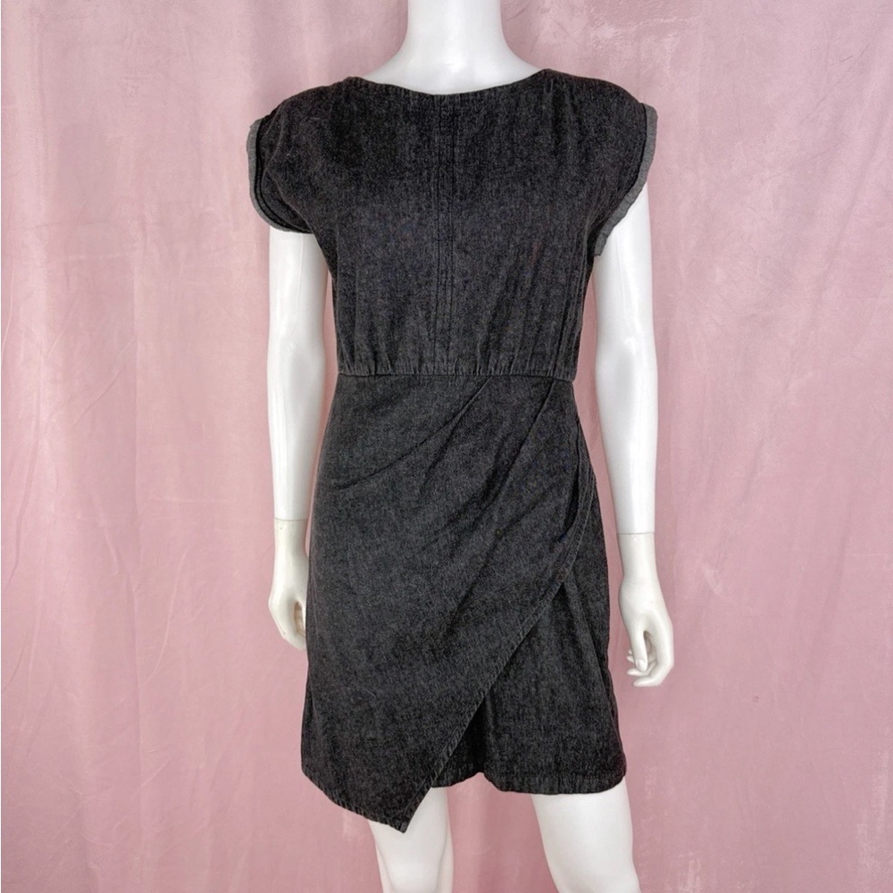Eve Gravel Charcoal Mini Dress